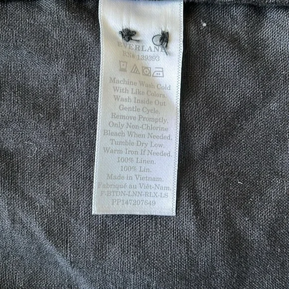 Everlane linen shirt, size 4 - Picture 4 of 5
